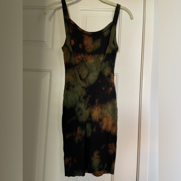 Cotton Citizen midi dress. Size XS. Green, black, brown. - Picture 2 of 2